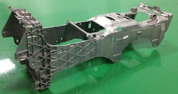 Powder Coating Magnesium Auto Parts Laser Cut Capital Equipment Seat Back