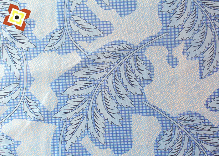 Sofa Mattress Warp Knitted Fabric 55gsm Pigment Printing Type