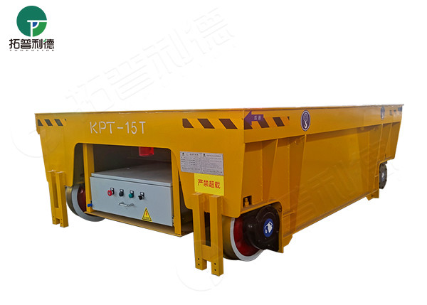 Steel Mill 20t Copper Pipe Transfer Electrical Towed Rail Vehicle