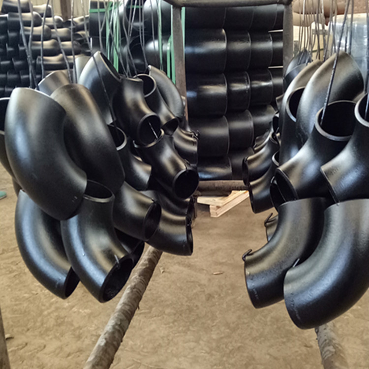 Carbon Steel Butt Welded Elbow Astm B16.9 A234 Wpb Black Pipe Fitting