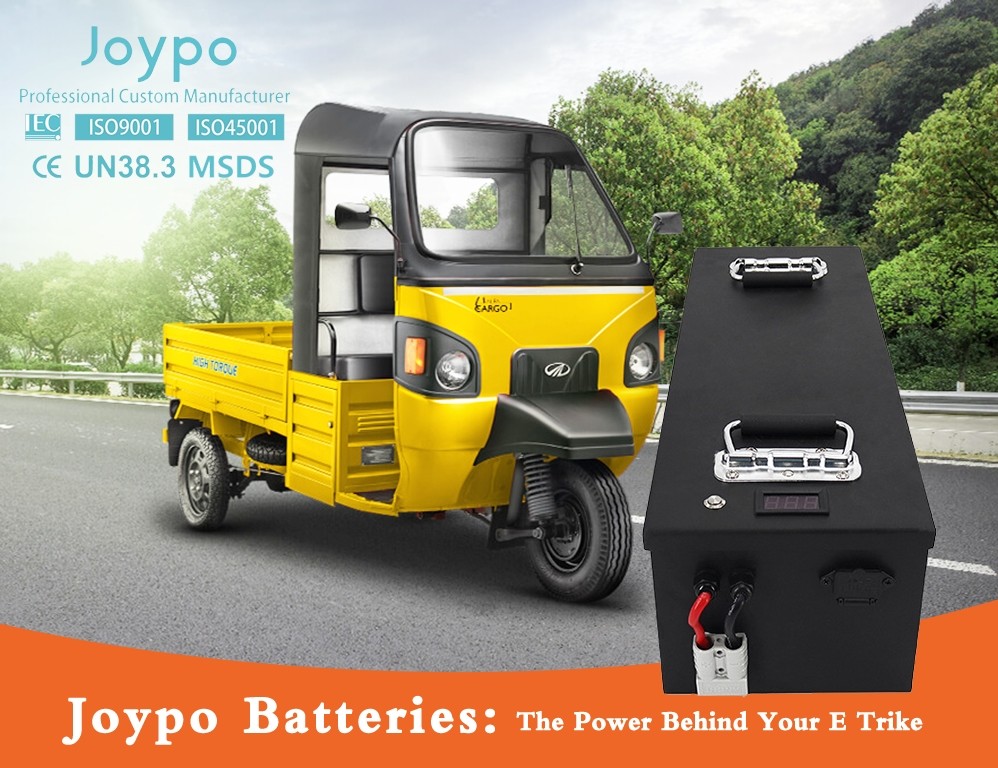 48V 200ah Lifepo4 Battery for Three Wheeled Vehicles Built-in BMS Protection