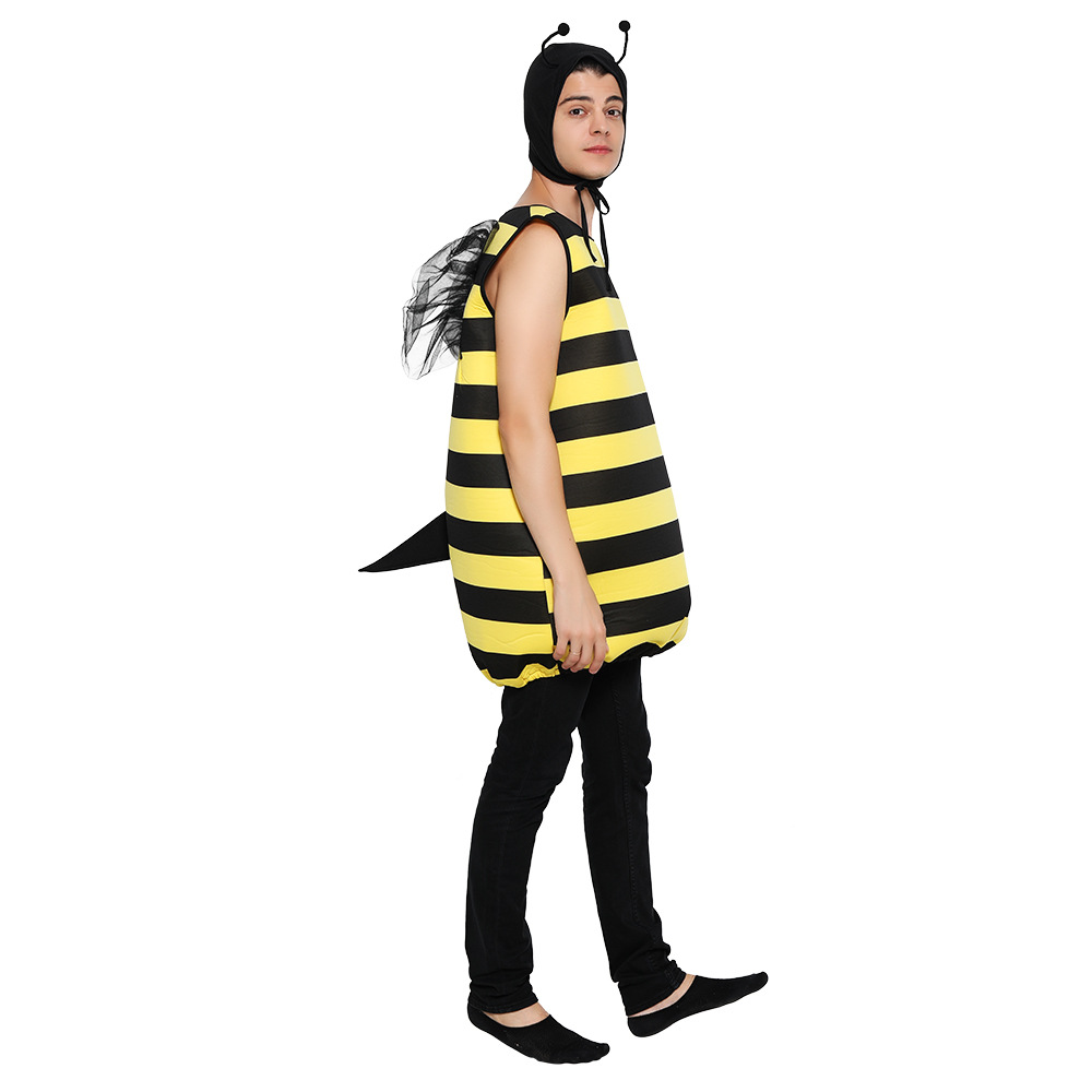 Unisex Cosplay Cartoon Style Funny Bee Costume for Cosplay and Party Animal Clothing