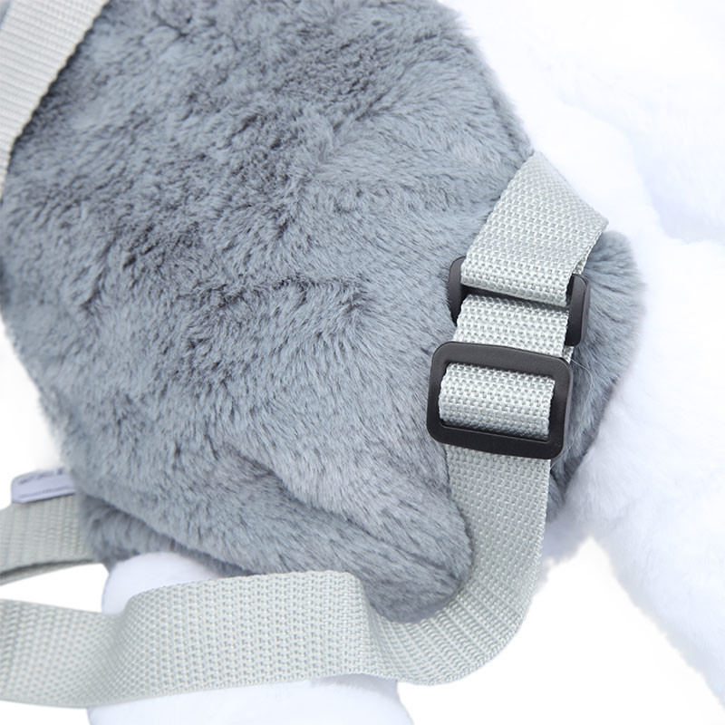 35cm Washable Colour Safe Cartoon Husky Plush Backpack