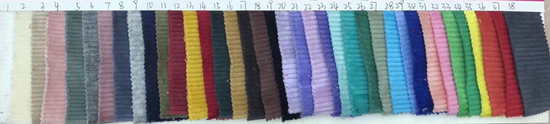 230-300gsm Striped Corduroy Velvet Fabric Velvet Upholstery Material