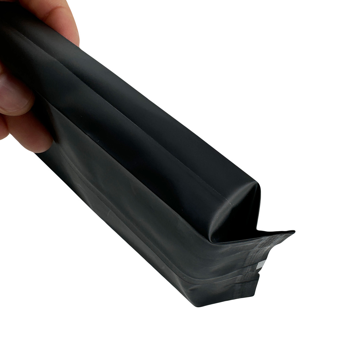 Metal Foil Laminated Heat Seal Side Gusset Pouches for Tea Coffee Bean Blue Color Air Tight