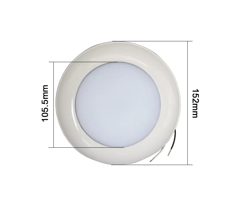12V 5.2W Boat Ceiling Light LED Marine Lights Campervan Dome