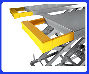 4000kg small scissors lift with extend table In-ground Scissor Lift – Full Rise, Space-Saving, CE Approved