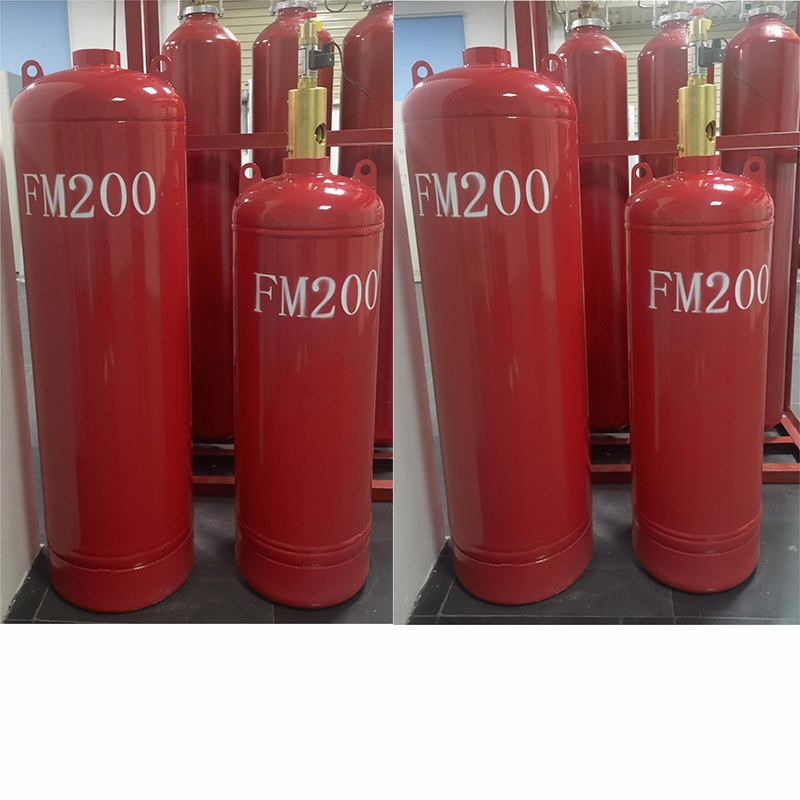 Clean Agent FM200 Pipe Network System For Maximum Single Region 3600M3 Fire Suppression