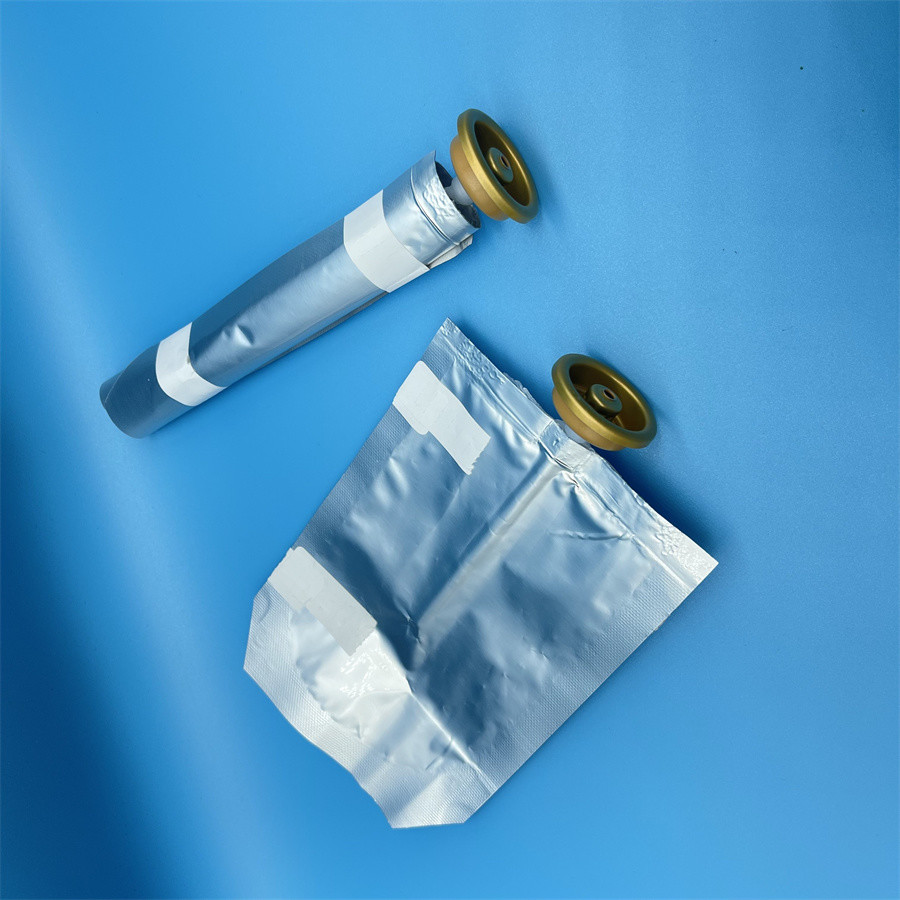 Aluminum Aerosol Cans Male Aerosol Bag On Valve Precision Dispensing System For Consumer Products