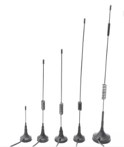 Stable External GSM Magnetic Antenna SMA RG174 With Plastic Cover