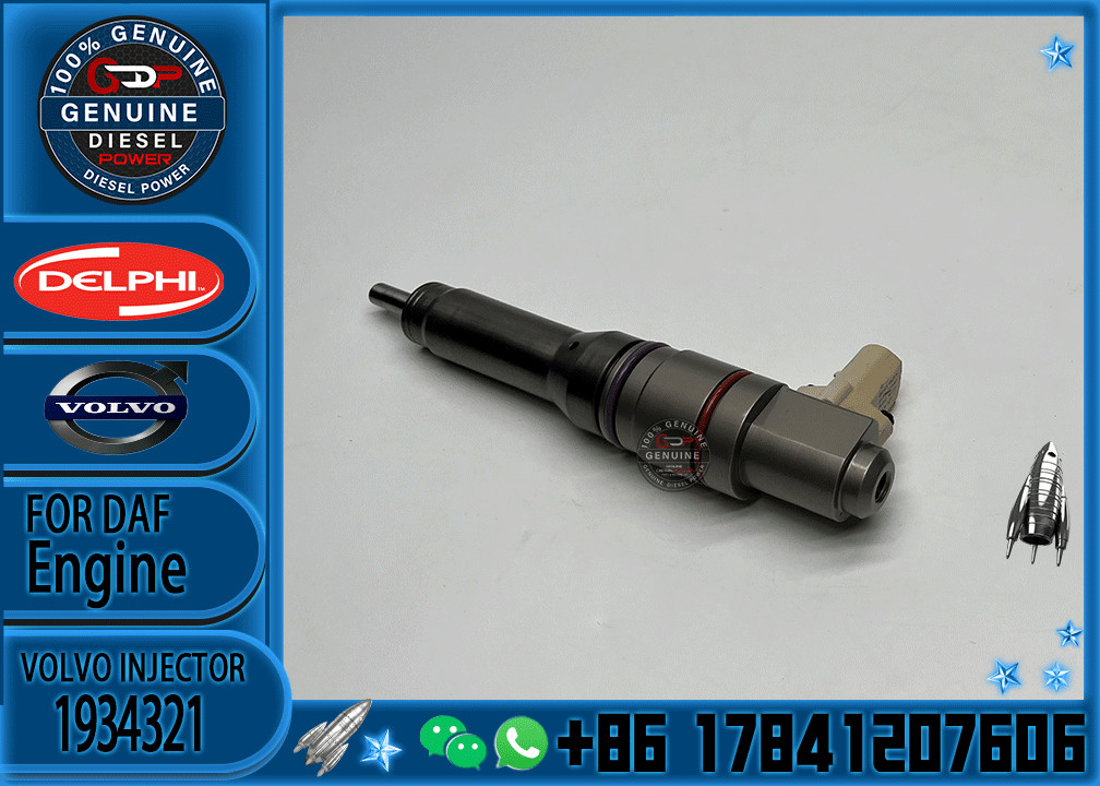 Diesel Engine Parts Fuel Injector BEBJ1D00001 1934321 BEBJ1A05002 BEBJ1A00202 BEBJ1A00001 BEBJ1A05001 BEBR3A01000