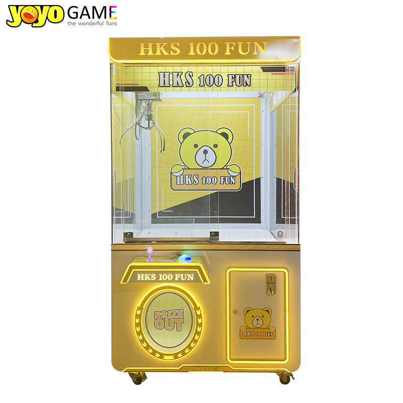 Big Doll Machine 44inch Coin Operated Game Toy Claw Crane Machine With Bill Acceptor Moved Star