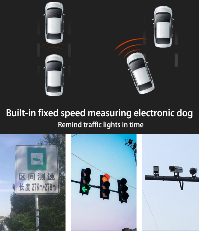 Wide Angle Recorder DVR Reverse Camera HD Night Vision Car Video DVR ADAS