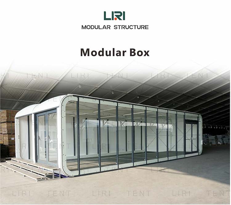 Aluminum PVC Modular Movable Outdoor Canopy Tent For Hotel Restaurant