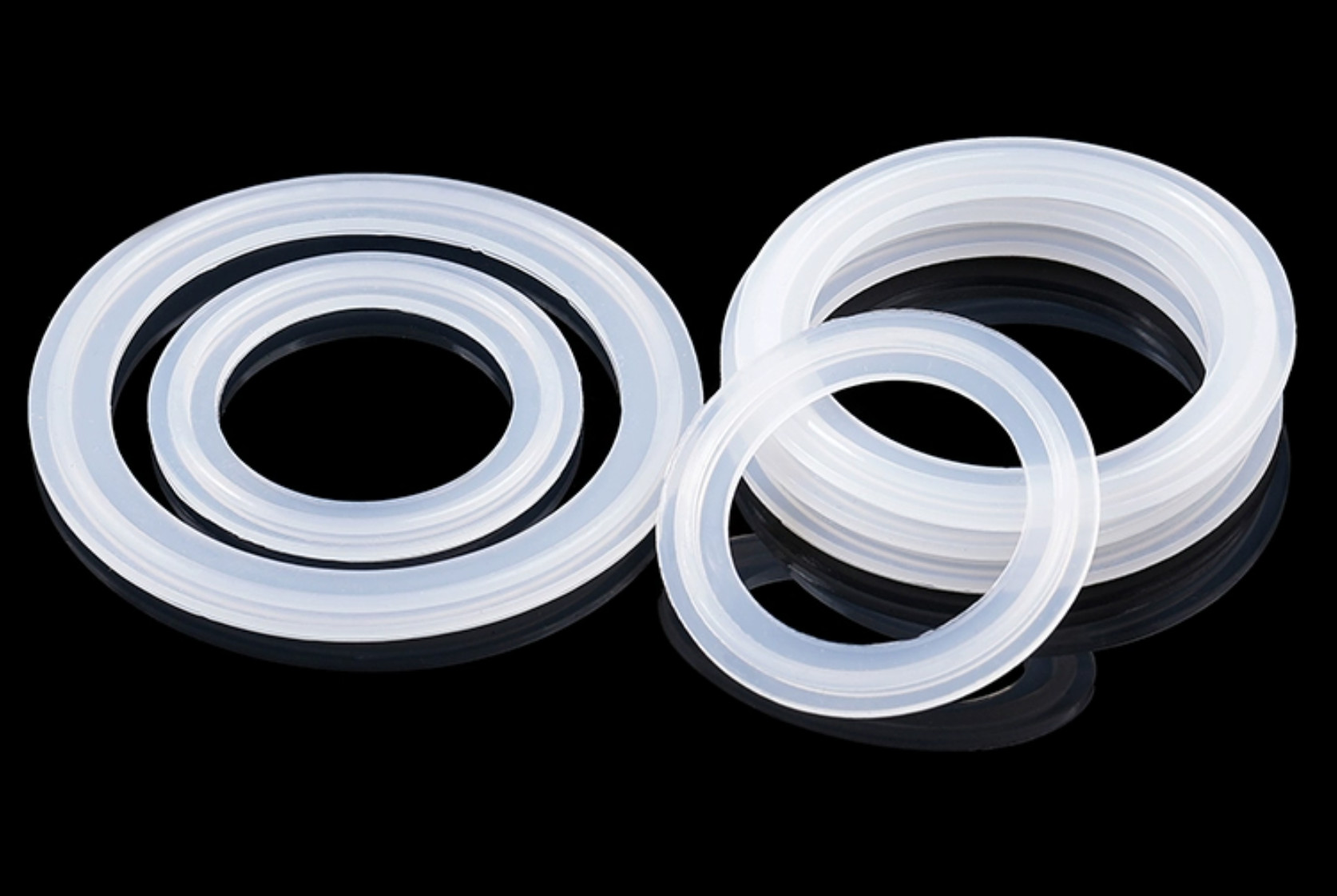 20mm 7.5-9.8Mpa Tensile Strength Silicone Rubber Washer Manufacturers