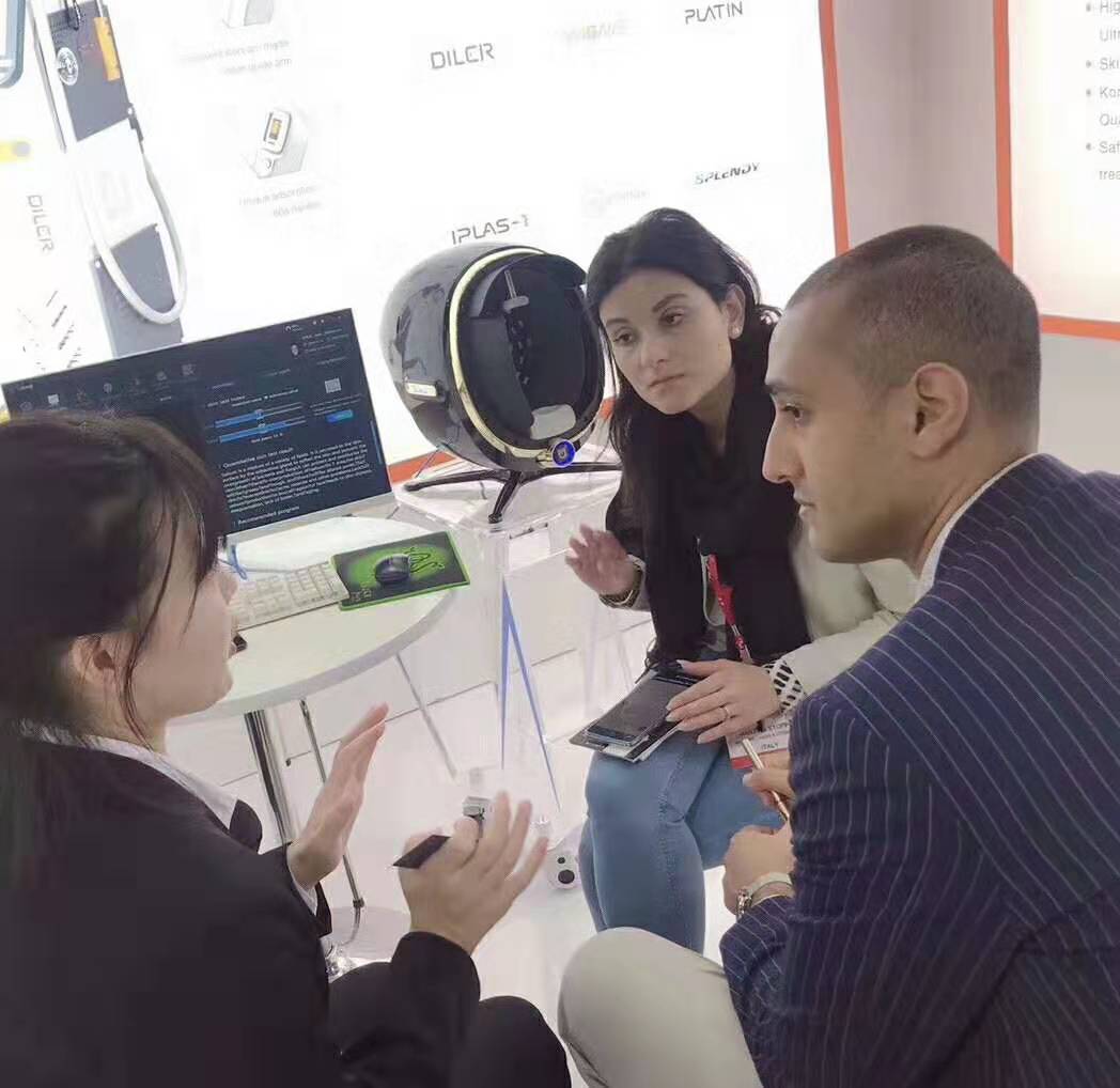 Magic Mirror Skin Analyzer Machine Skin Tester Facial skin Camera Analyzer CE Approval