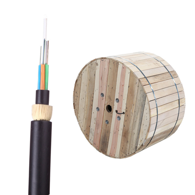 Single Jacket Self Supporting Aerial Cable Outdoor ADSS 12 Core UL