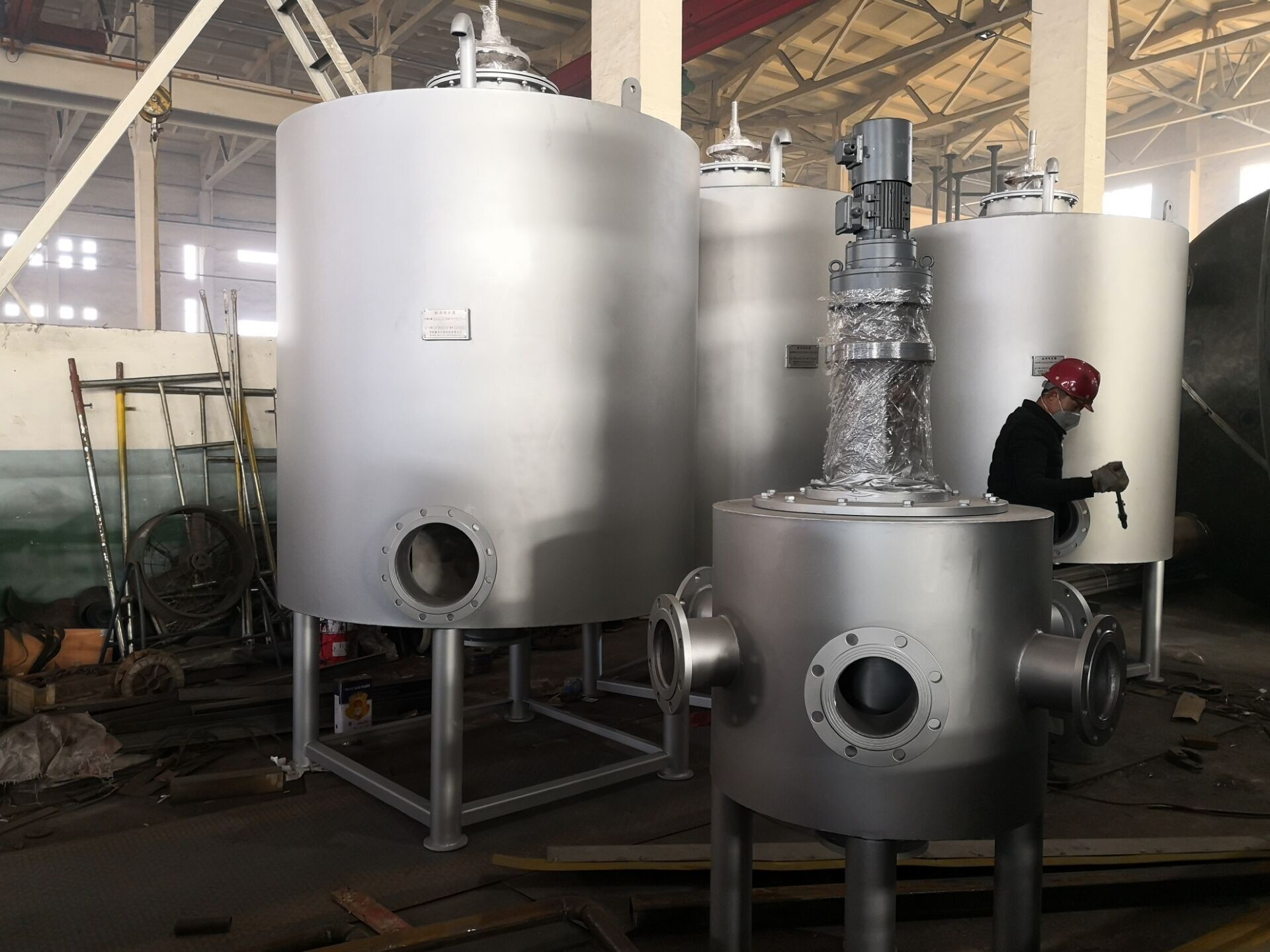 Sewage Water Purifier Equipment Stainless Steel Distribution Equipment