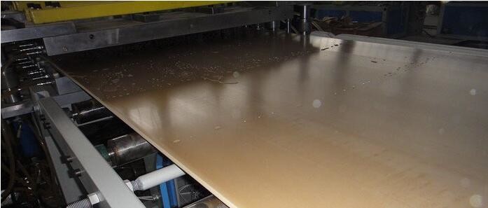 WPC Board Construction Template Production Line / Extruder / Plastic Machine