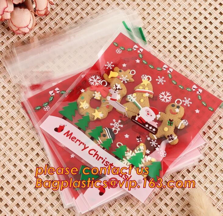 gravure printing halloween party bag, cute design food grade plastic cookie packing,halloween shrink cello treat bags fo