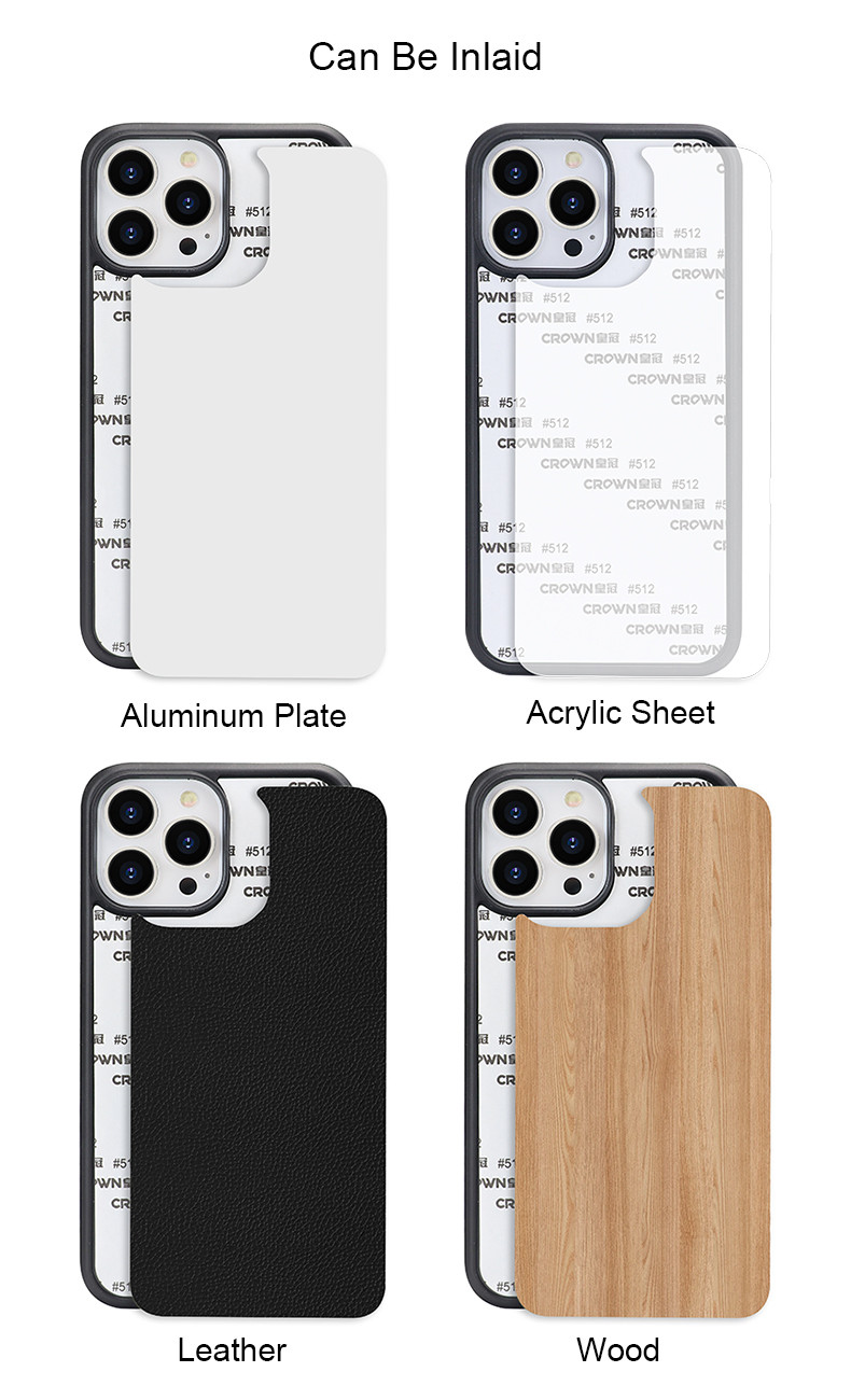 Customizable 2D Sublimation Case Shockproof For Samsung Xiaomi