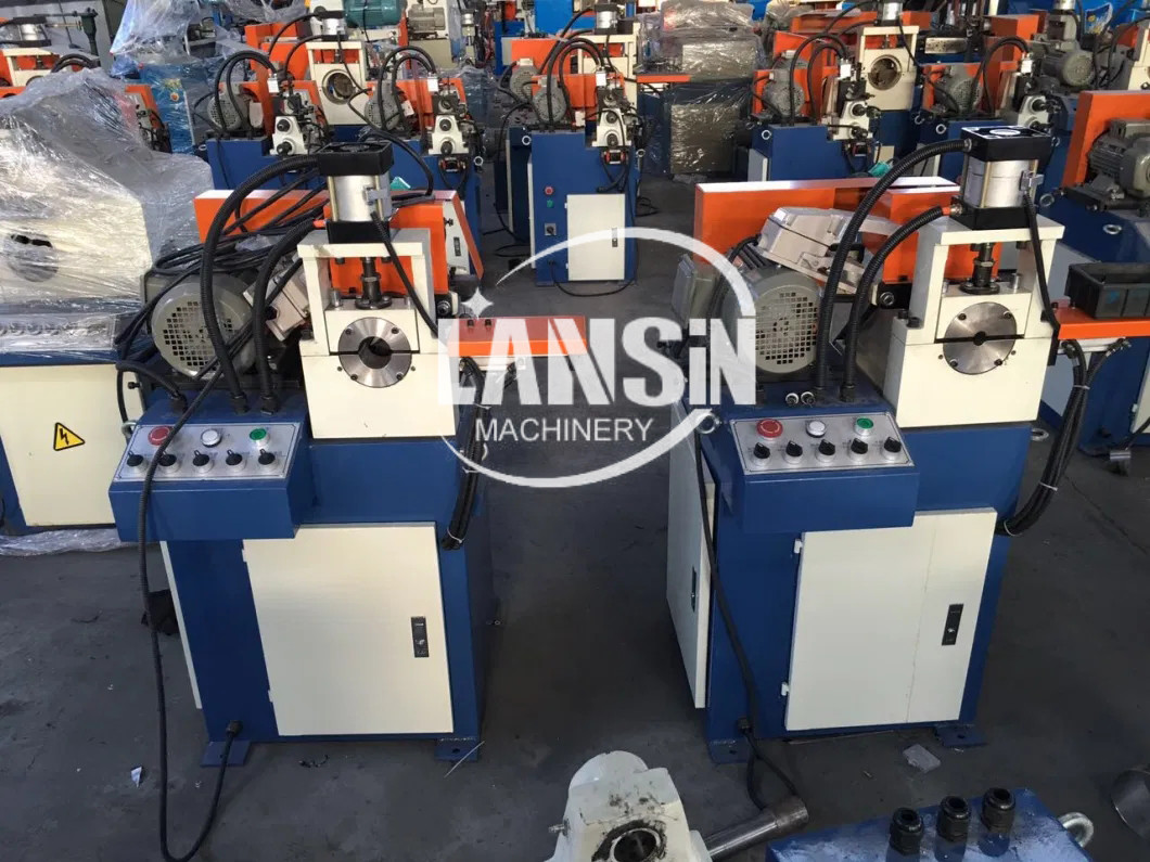 Single Double Head Pipe Cutting And Chamfering Machine For 50mm