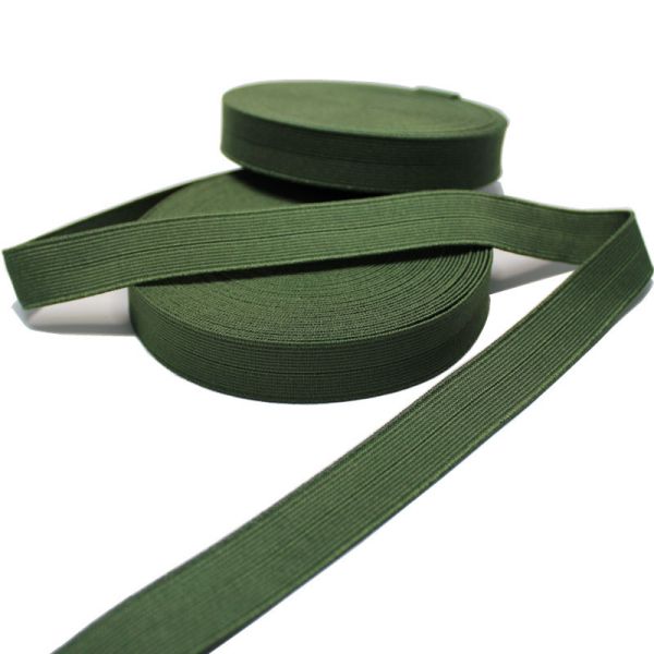 2cm Physical Therapy Resistance Bands Dark Green 20mm Polyester Webbing