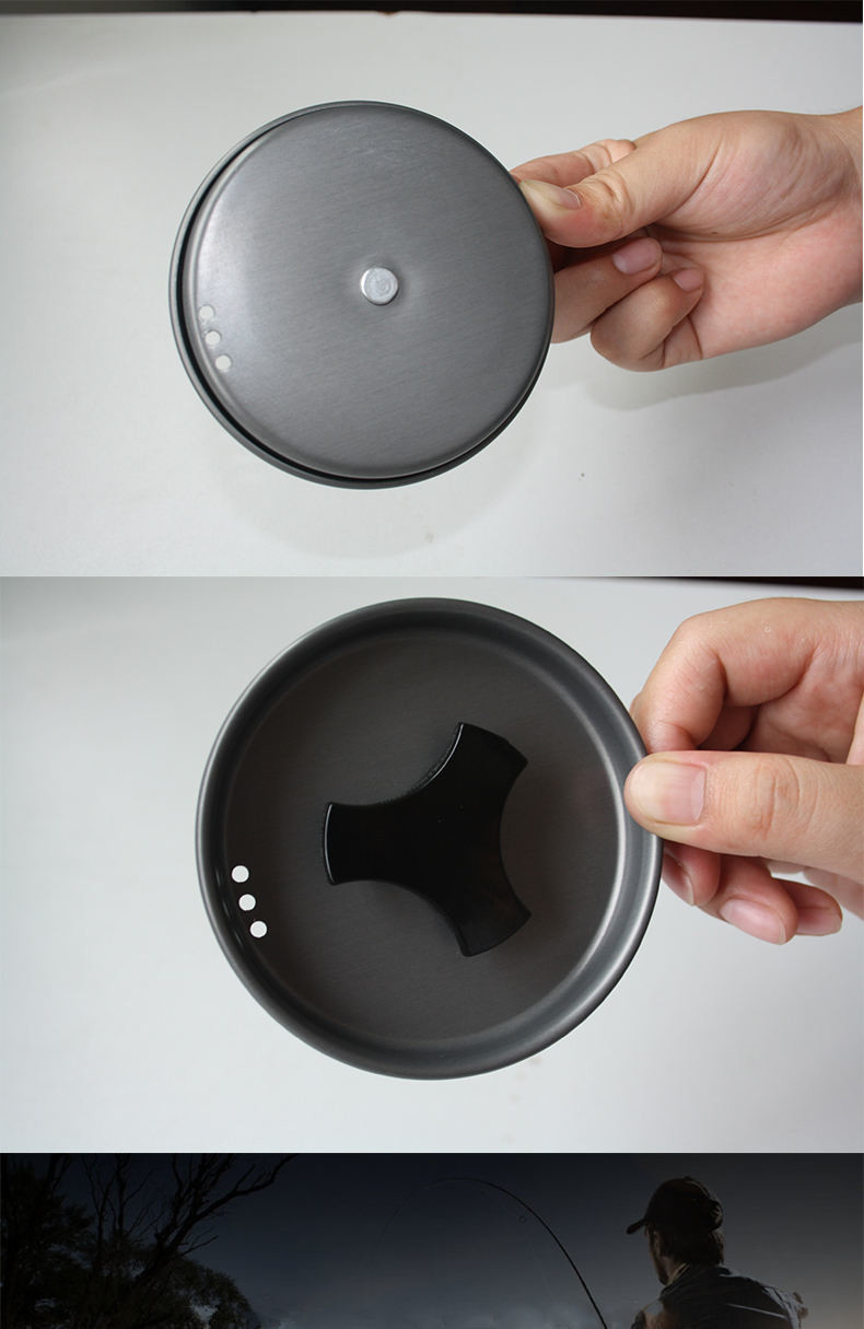 Ultralight Aluminum Outdoor Camping Kettle Camping Tea Kettle