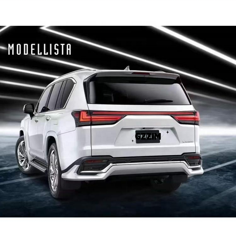 Modellista Plastic Front Rear Bumper Body Kit For Lexus LX600 2022