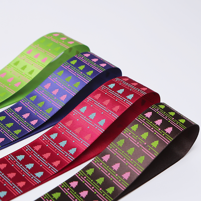Custom Logo Decorative Fabric Ribbon Ink Printing Type 3 - 100MM Width