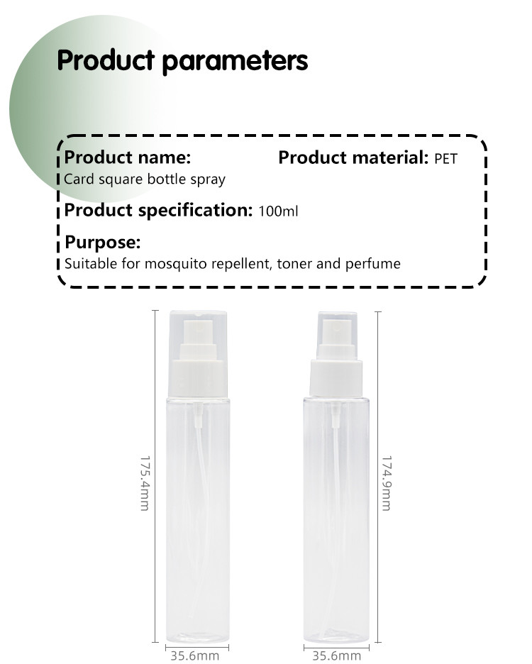 100ml Fine Mist Spray Bottles For Makeup Setting Toner Cosmetics UKP20