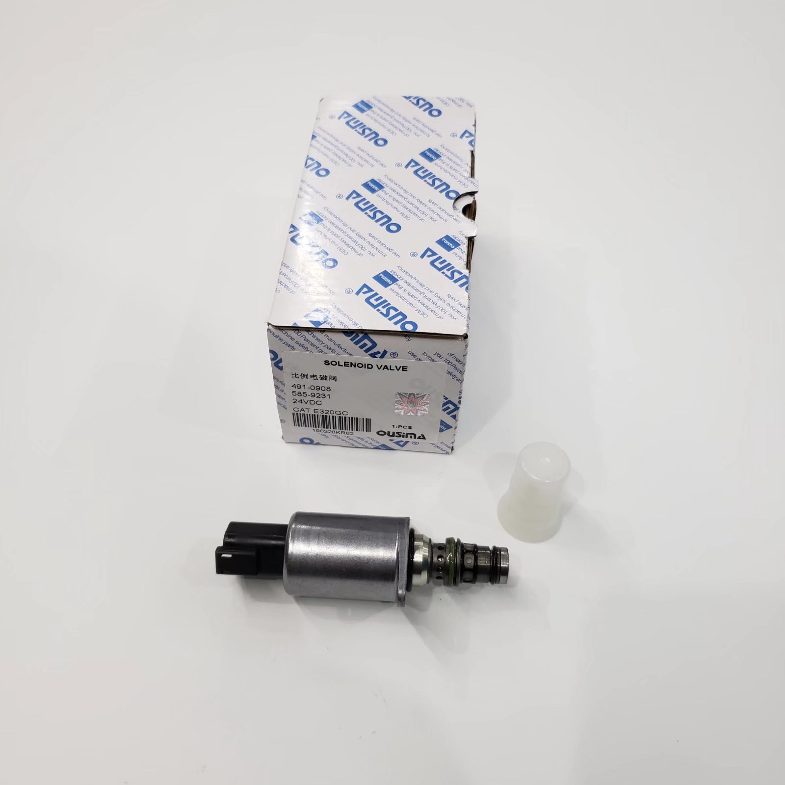 OUSIMA Control Valve Solenoid Valve 491-0908 585-9231 Excavator E320GC E323D