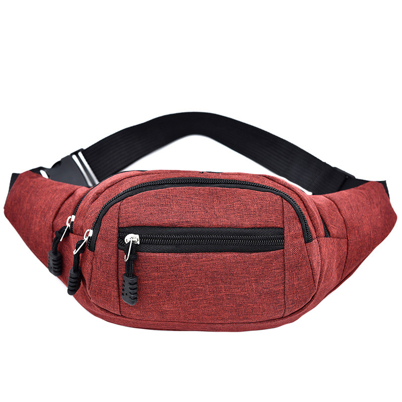 Oxford Cloth Outdoor Sports Bag Outdoor Belt Waist Bag Water Reisitant