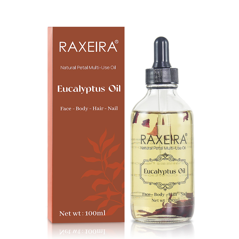 Private Label Eucalyptus Essential Oil Natural Rosemary Eucalyptus Lavender Rose Oil Moisturizer Massage Face Body Hair