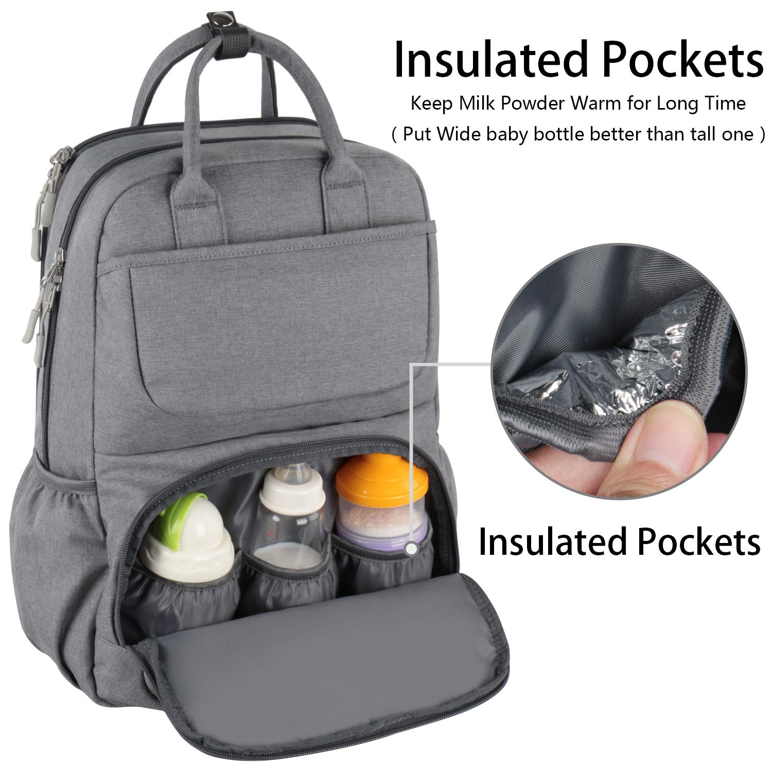 New Arrival Amazing bag baby changing backpack
