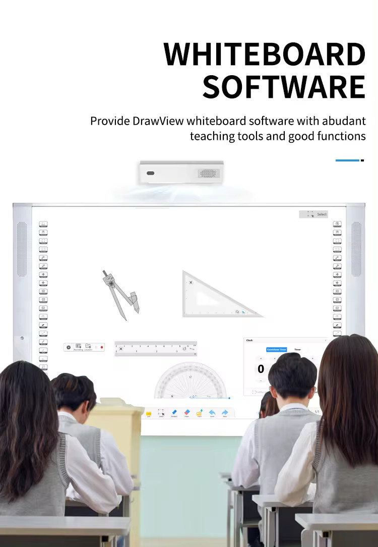 IBoard 82 86 90 95 96 101 Inch Infrared Touch Interactive Whiteboards Prices IWB Multimedia Electronic Whiteboard