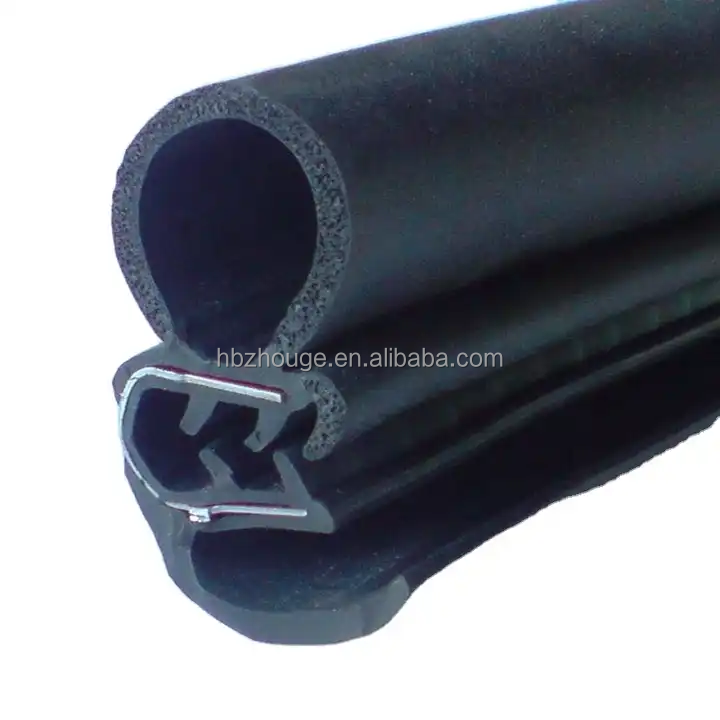 EPDM Foam Rubber Extrusion Profile Seal for Aluminium Alloy Door Window Glass Glazing