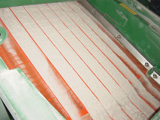 0.075mm aperature size of polyurethane screen mesh for quartz sand