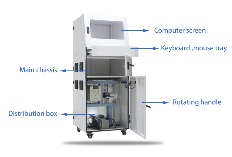 Long Service Life 10 KG Weight 3 Axis Small Engraving Machine Assembly Control Cabinet