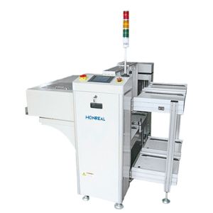 Professional Automatic Dual track unloader / PCB Handling Equipment SMT