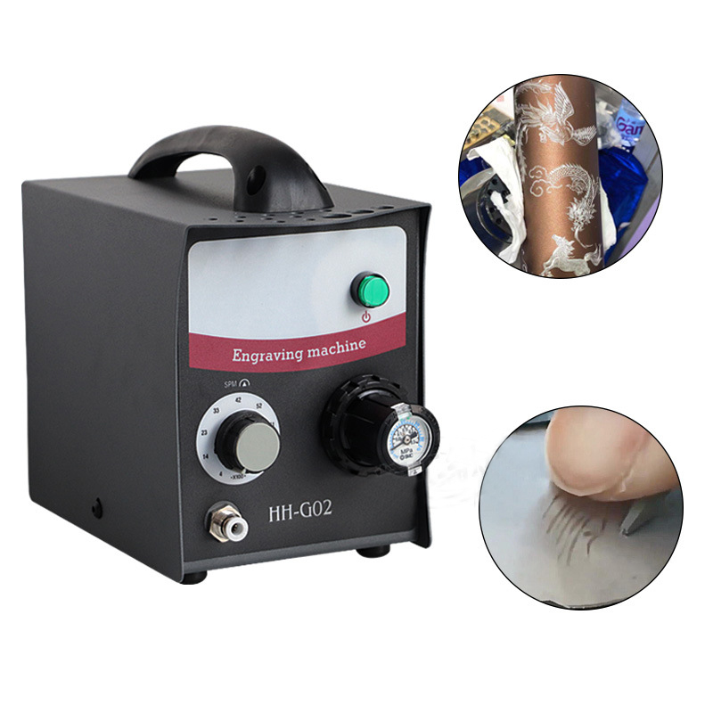 Single Ended Jewelry Engraving Machine HH-G02 Pneumatic Engraving Tools