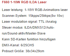 6kg 5-10W RGB Full Color Light Disco Night Club Special Effect Led Stage Lights Outdoor Laser Light Laser Dj