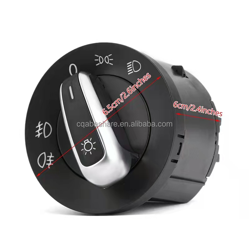 5ND941431A Auto Car Headlight Fog Light Switch for VW Tiguan Touran Golf PASSAT 3C8 941 431C