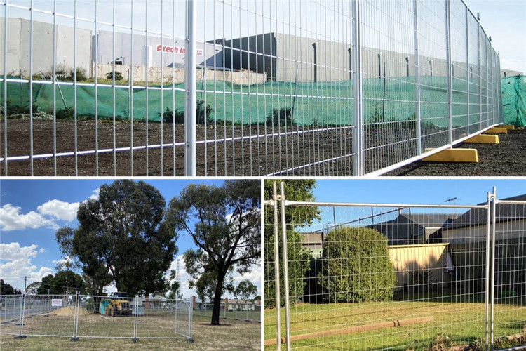 Galvanized Temporary Security Fence For Swimming Pool Or Construction Site Protect