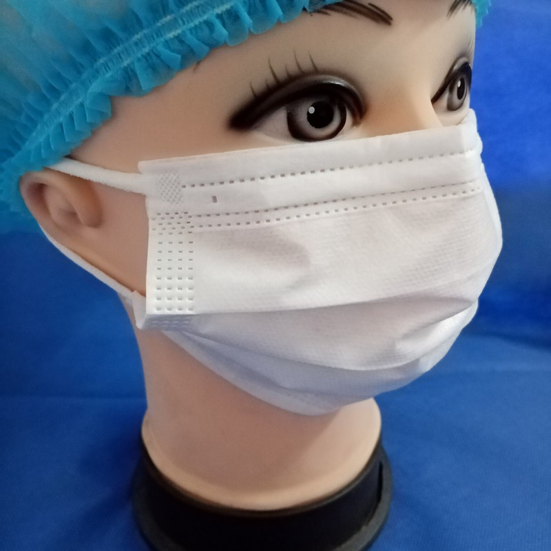Anti Virus Face Mask Surgical Disposable 3 Ply Dustproof Eco Friendly Class II
