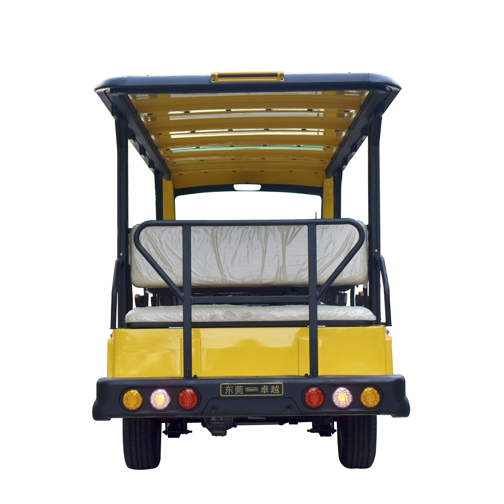 14 Passenger Excursion Electric Sightseeing Shuttle Bus With 72V Lithium Battery