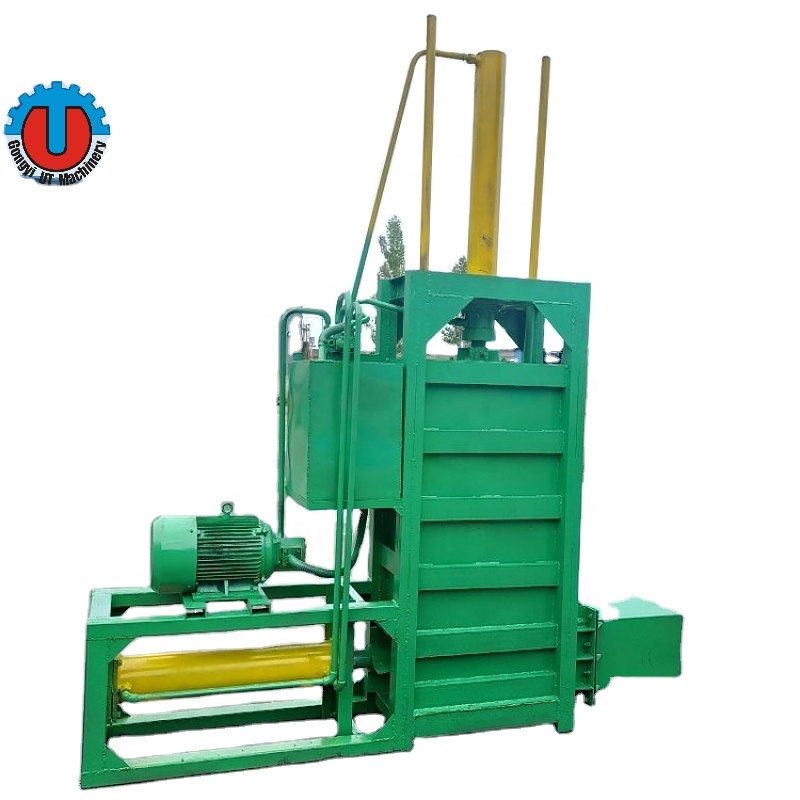 Electric Automatic Wood Shaving Bale Bags Compress Machines Baler