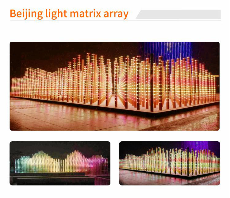 Waterproof Pixel Light building bridge point light park land scape lighting