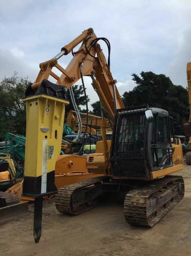 Yellow Short CX210 Excavator Tunnel Boom Q355B Material Durable