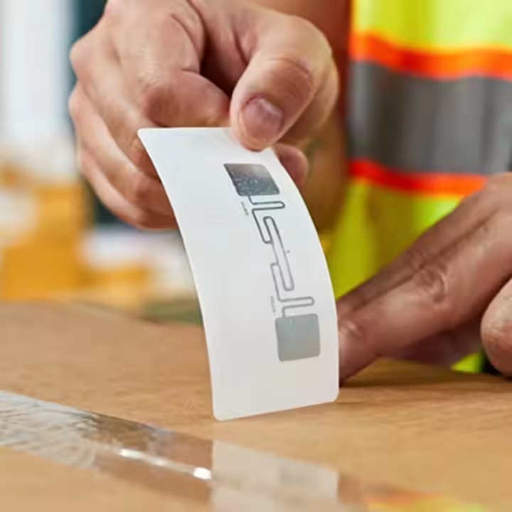 Printable Barcode Sticker Uhf Rfid Retail Label Soft Tag for Super Market EAS System Inventory Management